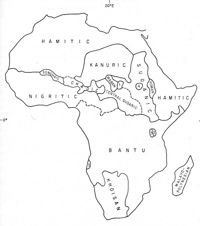 African languages about A.D. 1500